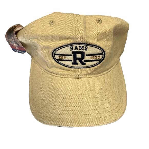 St Louis Rams NFL Hat Cap Tan Est 1937 Reebok Gridiron Classic Adjustable Strap - Picture 1 of 8